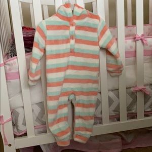 Fleece onesie